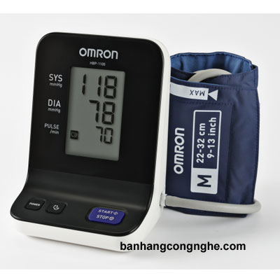 máy đo huyết áp bắp tay Omron HBP 1100 - 2