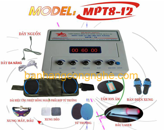 máy vật lý trị liệu đa năng MPT8 - 12